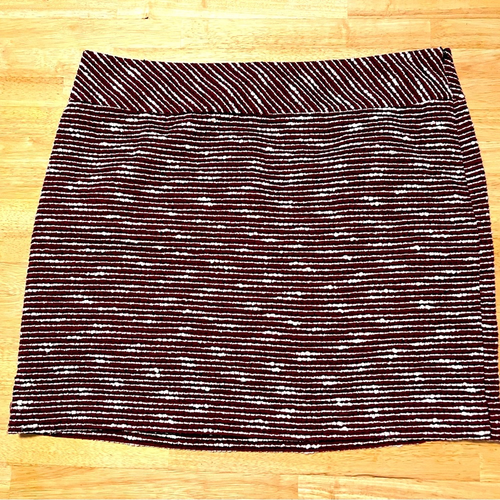 Ann Taylor Loft mini tweed skirt